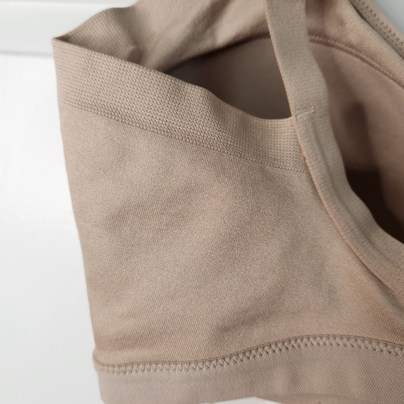 Women's Warners Bra Sz L Nude All Over Stretch NWT - Picture 8 of 12